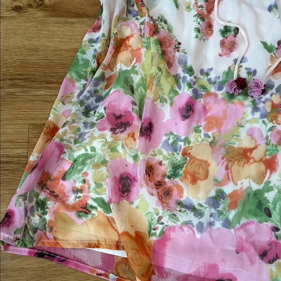 Rachel Zoe Pink Ruffle Cap Sleeve Top Blouse - Picture 6 of 10